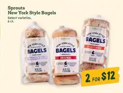 Sprouts Farmers Market Sprouts New York Style Bagels offer