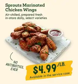 Sprouts Farmers Market Sprouts Marinated Chicken Wings offer