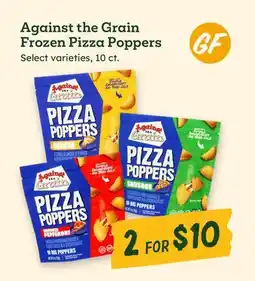 Sprouts Farmers Market Against the Grain Frozen Pizza Poppers offer