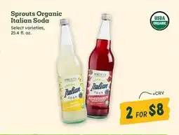 Sprouts Farmers Market Sprouts Organic Italian Soda offer