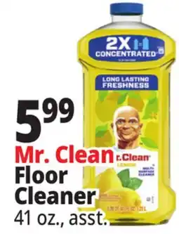Ocean State Job Lot Mr. Clean Floor Cleaner offer