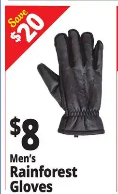 Ocean State Job Lot Men's Rainforest Gloves offer