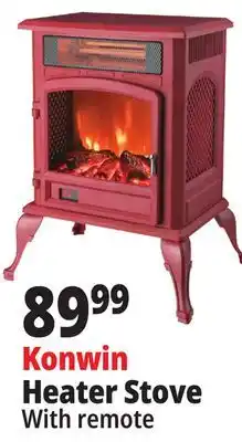 Ocean State Job Lot Freestanding Mini Stove Heater 1500W White offer