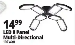 Ocean State Job Lot Bright Living 8-Panel LED Garage Light offer
