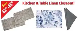Ocean State Job Lot Table Runners offer