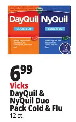 Ocean State Job Lot Vicks DayQuil & NyQuil Duo Pack Cold & Flu offer