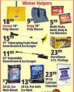 Ocean State Job Lot Snow Removal offer