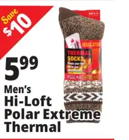 Ocean State Job Lot Polar Extreme Women's Insulated Thermal Socks offer