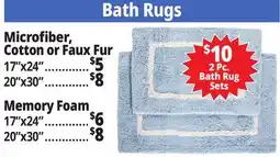 Ocean State Job Lot Bath Rugs offer