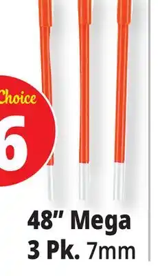 Ocean State Job Lot 48 Fiberglass Mega Driveway Stakes 3 Count offer