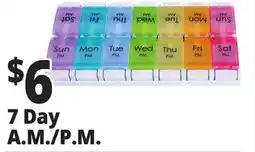 Ocean State Job Lot 7 Day Pill Planner offer