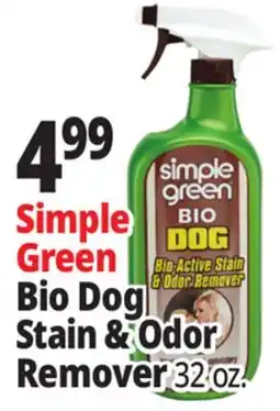 Ocean State Job Lot Simple Green Bio-Active Stain & Odor Remover 32 oz offer