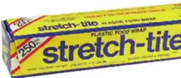 Ocean State Job Lot stretch-tite Premium Plastic Food Wrap 250 sq ft offer
