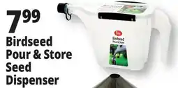 Ocean State Job Lot Birdseed Pour & Store Dispenser offer