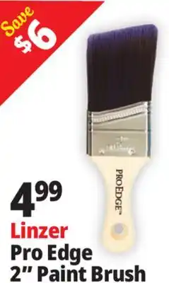 Ocean State Job Lot Linzer Pro Edge Professional 2 Angle Paintbrush offer