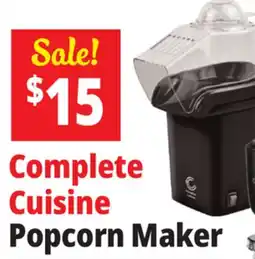 Ocean State Job Lot Complete Cuisine Popcorn Maker offer
