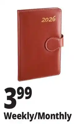 Ocean State Job Lot 2026 Kingstown Press Weekly & Monthly Planner 5 x 8 offer