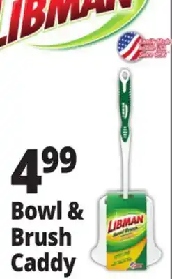 Ocean State Job Lot Libman Bowl Brush & Caddy 2 Piece offer