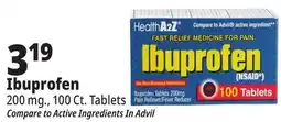 Ocean State Job Lot Ibuprofen 200 mg Tablets 100 Count offer