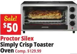 Ocean State Job Lot Proctor Silex Simply Crisp Toaster Oven offer