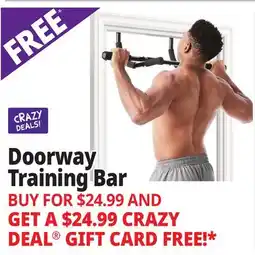 Ocean State Job Lot Doorway Training Bar offer