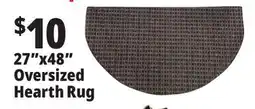Ocean State Job Lot Oversized Hearth Rug 27 x 48 offer