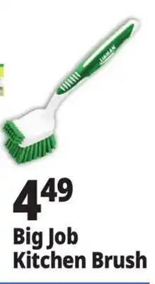 Ocean State Job Lot Big Job Kitchen Brush offer