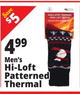 Ocean State Job Lot Tundra Outdoor Heavy-Duty Men's Thermal Insulated Socks offer