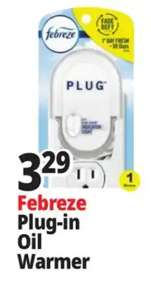 Ocean State Job Lot Febreze Plug-in Oil Warmer offer