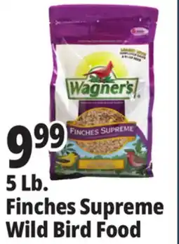 Ocean State Job Lot Wagner's Finches Supreme Premium Wild Bird Food 5 lbs offer