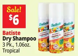Ocean State Job Lot Batiste Dry Shampoo offer