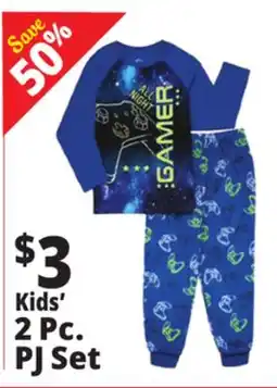 Ocean State Job Lot Kids' 2 Pc. PJ Set offer