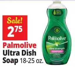 Ocean State Job Lot Palmolive Ultra Strength Dish Liquid 20 oz offer