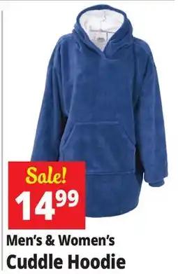 Ocean State Job Lot Men's & Women's Cuddle Hoodie offer