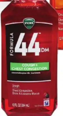 Ocean State Job Lot Vicks Formula 44 Cough Syrup offer