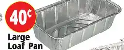 Ocean State Job Lot Aluminum Large 2 lb Loaf Pan offer