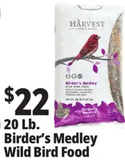 Ocean State Job Lot Harvest Birder's Medley Wild Bird Food 20 lbs offer