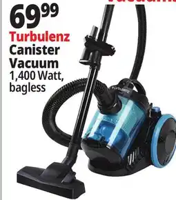 Ocean State Job Lot Turbulenz Dragonfly Bagless Canister Vacuum with Wheels offer