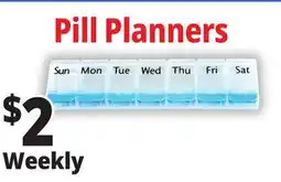 Ocean State Job Lot Weekly Pill Planner offer