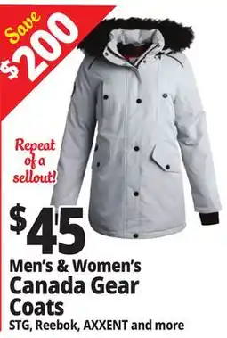 Ocean State Job Lot Men's & Women's Canada Gear Coats offer