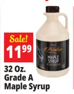 Ocean State Job Lot Grade A Maple Syrup 32 oz offer