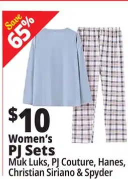 Ocean State Job Lot Women's PJ Sets offer