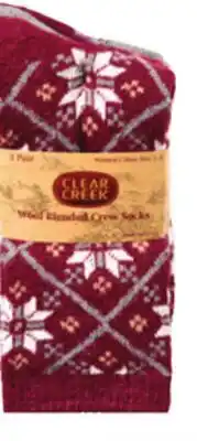 Ocean State Job Lot 3 Pk. Wool Blend Fair Isle offer