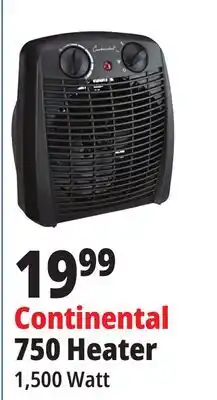 Ocean State Job Lot Continental 750 Heater offer