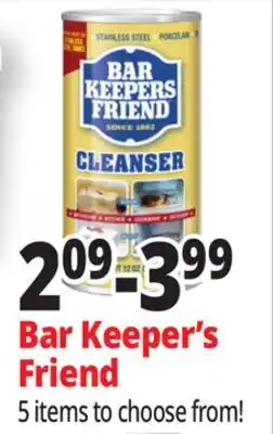 Ocean State Job Lot Bar Keepers Friend Multipurpose Cooktop Cleaner 13 oz offer