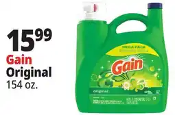 Ocean State Job Lot Gain + Aroma Boost Original Laundry Detergent 154 oz offer