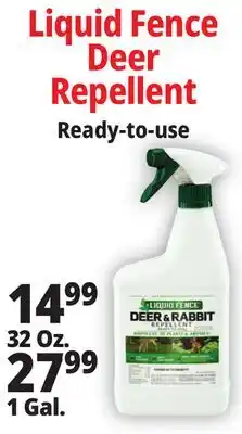 Ocean State Job Lot Liquid Fence Deer And Rabbit Repellent Gal offer