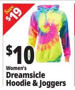 Ocean State Job Lot Women's Dreamsicle Hoodie & Joggers offer