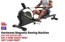 Ocean State Job Lot Hartwares Magnetic Rowing Machine offer