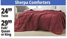 Ocean State Job Lot Sherpa Comforters offer